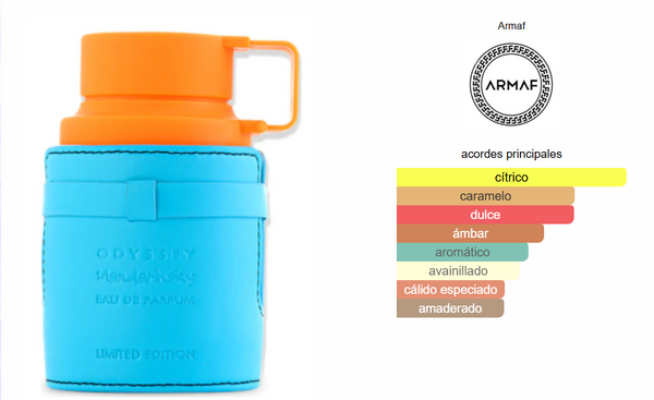 Armaf Odyssey Mandarin Sky + Perfumero +Envío GRATIS